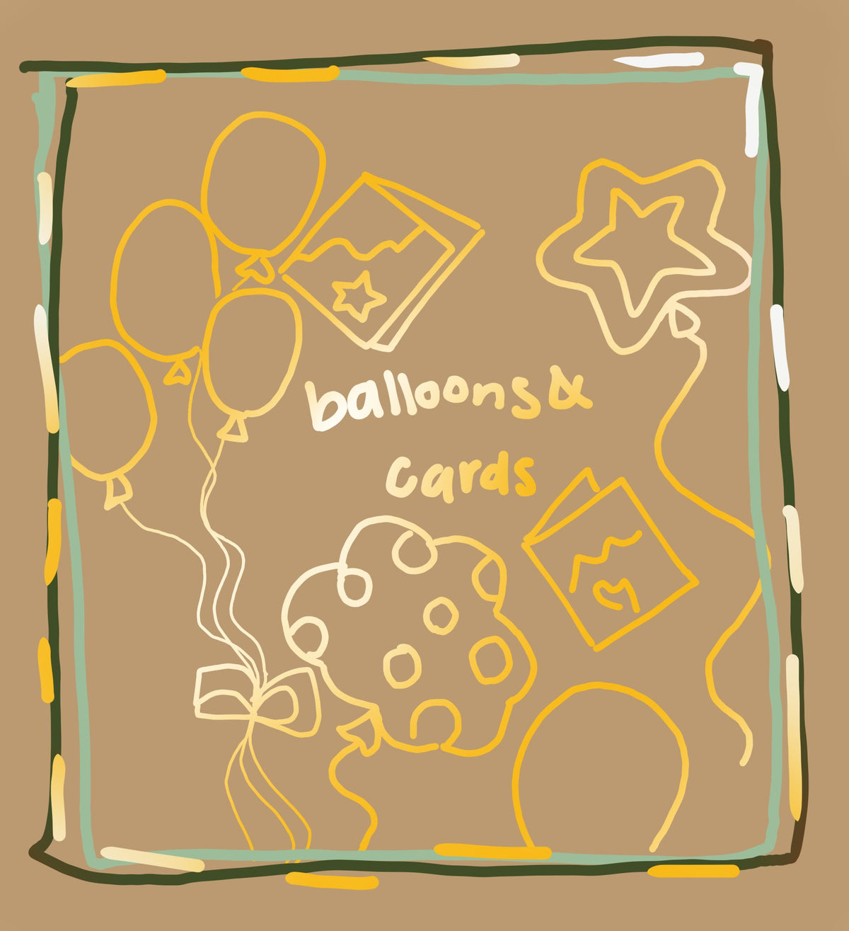 Balloons and Cards